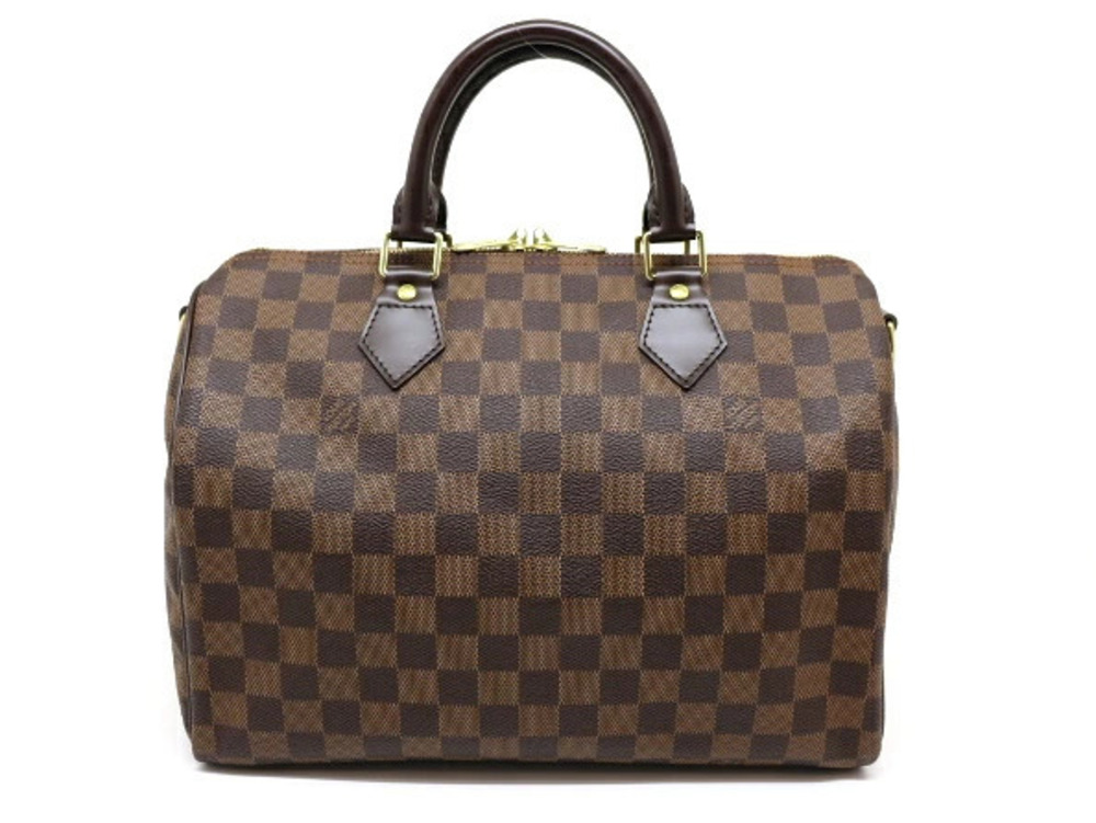 LOUIS VUITTON Speedy Bandouliere Bag Shoulder Handbag Damier